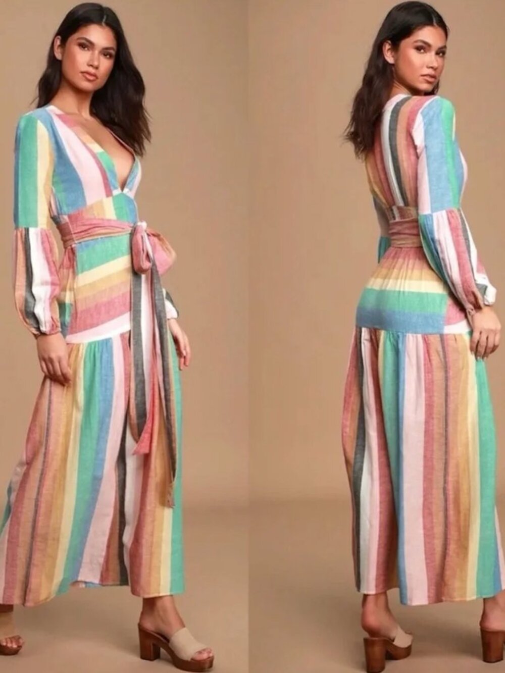 NWT Billabong x Sincerely Jules Mix It Up Dress Size L